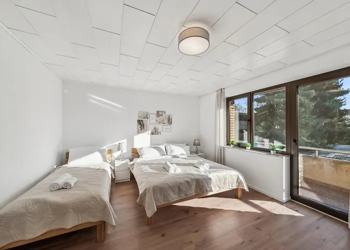 Luxapts Phantasialand-koeln-messe-balkon-kueche Апартаменты