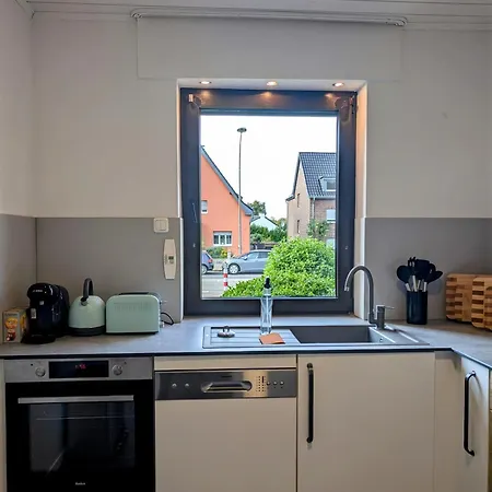 شقة Luxapts Phantasialand-koeln-messe-balkon-kueche *